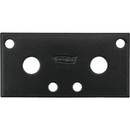 National Catalog 1182BC 3 In. x 1.3 In. Black Heavy Duty Mending Plate