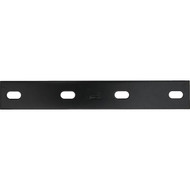 National Catalog 1181BC 10 In. x 1-1/2 In. Black Heavy Duty Mending Plate