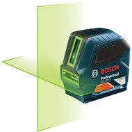 Bosch 100 Ft. Self-Leveling Green-Beam Cross-Line Laser Level