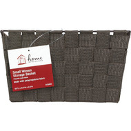 Home Impressions 9.75 In. x 5.5 In. H. Woven Storage Basket  Brown