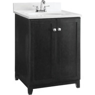 Design House Shorewood Espresso 24 In. W x 33 In. H x 21 In. D Vanity Base  2 Door