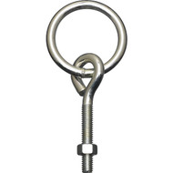 National 3/8 In. x 3-3/4 In. Zinc Ring Eye Bolt