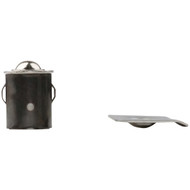 National 1440 Satin Chrome Drive-In Ball Catch