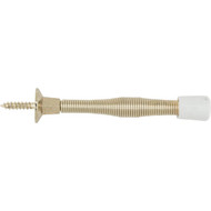 National 1410 Polished Brass Spring Door Stop