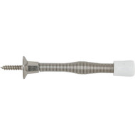 National 1410 Satin Nickel Spring Door Stop