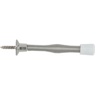 National 1410 Satin Chrome Spring Door Stop