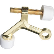 National 1415 Polished Brass Hinge Pin Door Stop