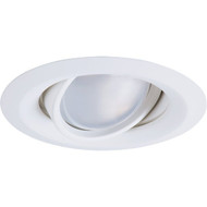 Halo 5 In. White Eyeball Recessed Fixture Trim