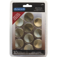 Amerock Everyday Heritage Round Satin Nickel Cabinet Knob (10-Pack)