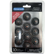 Amerock Inspirations 1.3125 In. Dia. Round Oil-Rubbed Bronze Cabinet Knob (10-Pack)