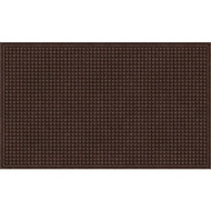 Apache Textures Walnut 36 In. x 48 In. Carpet/Recycled Rubber Door Mat