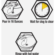 Zep 34 Oz. Liquid Heat Drain Opener & Cleaner