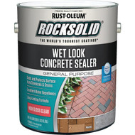 Rust-Oleum RockSolid Wet Look Concrete Sealer  1 Gal.  Clear