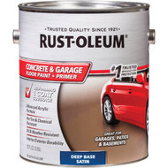 Rust-Oleum Concrete & Garage Floor Paint & Primer  1 Gal.  Deep Base
