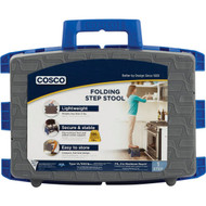 COSCO 1-Step Blue Folding Step Stool