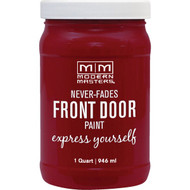 Modern Masters Acrylic Satin Front Door Paint  Passionate  1 Qt.