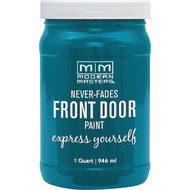 Modern Masters Acrylic Satin Front Door Paint  Tranquil  1 Qt.