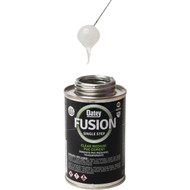 Oatey FUSION 10 Oz. Single-Step Medium Bodied Clear Priming PVC Cement