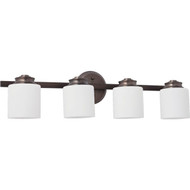 Home Impressions Crawford 4-Bulb Oil Rubbed Bronze Bath Light Bar