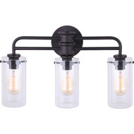 Home Impressions Albany 3-Bulb Oil Rubbed Bronze Bath Light Bar