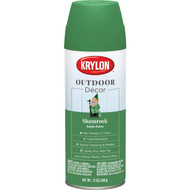 Krylon Outdoor Decor 12 Oz Satin Alkyd Spray Paint  Shamrock