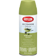 Krylon Outdoor Decor 12 Oz Satin Alkyd Spray Paint  Wild Grass