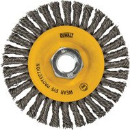 DEWALT High Performance 6 In. Carbon Stringer Bead Angle Grinder Wire Wheel