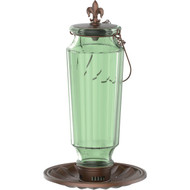 Stokes Select Lincoln Vintage Glass 1.56 Lb. Capacity Bird Feeder