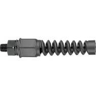 Flexzilla Pro 3/8 In. Barb 1/4 In. MNPT Reusable Air Hose End with Swivel