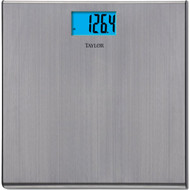 Taylor Digital 440 Lb. Stainless Steel Bath Scale  Silver