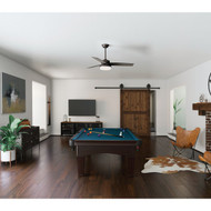 Hunter Sentinel 52 In. Premier Bronze Ceiling Fan with Light Kit and Handheld Remote Control