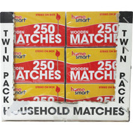 Home Smart 2-1/8 In. 250-Count Wooden Kitchen Matches (2-Pack)