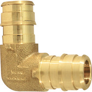 Conbraco 1/2 In. Barb x 1/2 In. Barb 90 Deg. Brass PEX Elbow  Type A (1/4 Bend) (10-Pack)