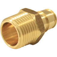 Conbraco 1/2 In. x 1/2 In. Brass Insert Fitting MIP Adapter Type A