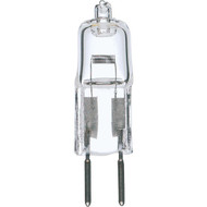 Satco 35W 12V Clear Bi-Pin GY6.35 Base T4 Halogen Special Purpose Light Bulb