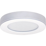 Satco Blink 6 In. White 610-Lumen LED Flush Mount Light Fixture