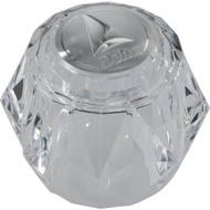 Delta Acrylic Single Knob Clear Faucet Handle