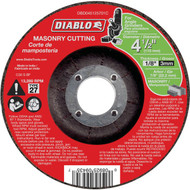 Diablo Type 27 4-1/2 In. x 1/8 In. x 7/8 In. Masonry Cut-Off Wheel