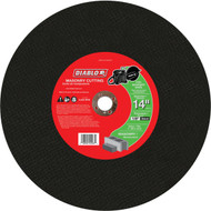 Diablo Type 1 14 In. x 1/8 In. x 1 In. Masonry Cut-Off Wheel