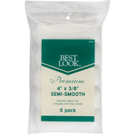 Best Look Premium 4 In. x 3/8 In. Mini Woven Fabric Roller Cover (5-Pack)