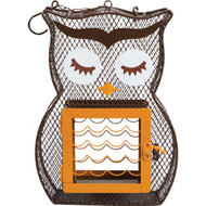Heath Suet & Seed Owl Bird Feeder