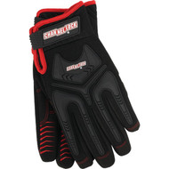 Channellock Men's Large Synthetic Leather Heavy-Duty Mechanics Glove  Black