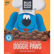 Blue Dog Bakery Doggie Paws Peanut Butter & Molasses Crunchy Dog Treat  18 Oz.