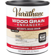 Varathane 1 Qt. Wood Grain Enhancer Finish  Black