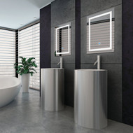 Renin Portofino 23-5/8 In. W. x 31-1/2 In. H. Polished Edge Backlit Wall Mirror