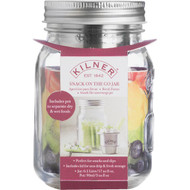 Kilner 17 Oz. Snack On The Go Glass Storage Jar