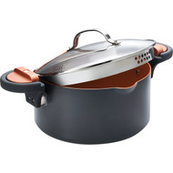 Gotham Steel 5 Qt. Aluminum Non-Stick Pasta Pot