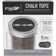 Masontops Wide-Mouth Chalk Top Canning Jar Lids (8-Count)