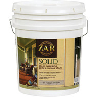 ZAR Solid Deck & Siding Stain  Medium Tint Base  5 Gal.