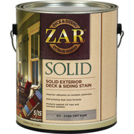 ZAR Solid Deck & Siding Stain  Dark Tint Base  1 Gal.